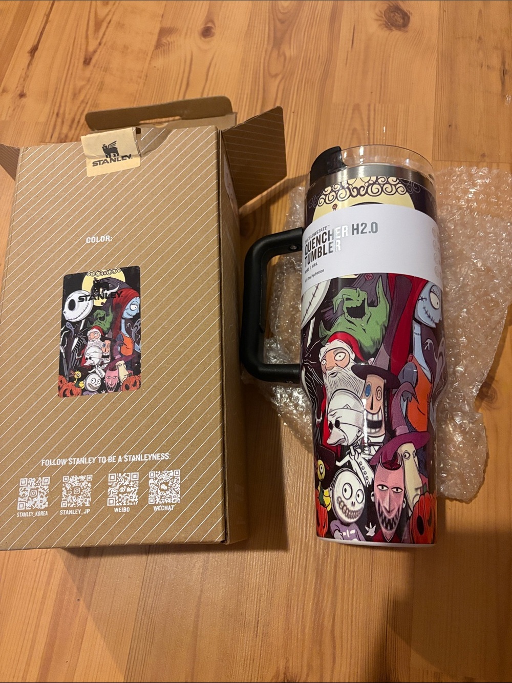Stanley H2.0 Tumbler with Nightmare before Christmas 40 oz.